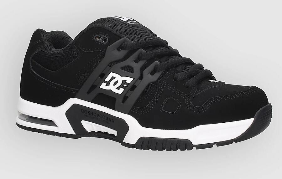 DC Shoes At-2 Sneakers Heren Zwart Leer - Foto 2