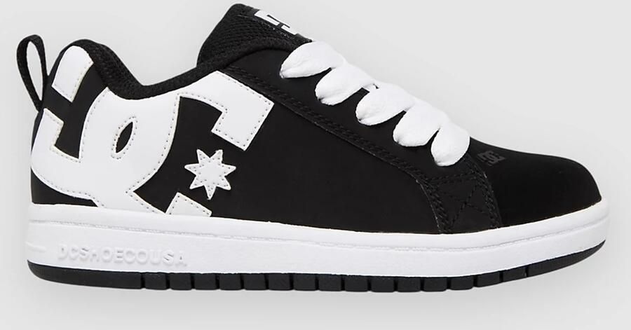 DC Shoes Court Graffik Jeugdtrainers Black White Kinderen - Foto 8