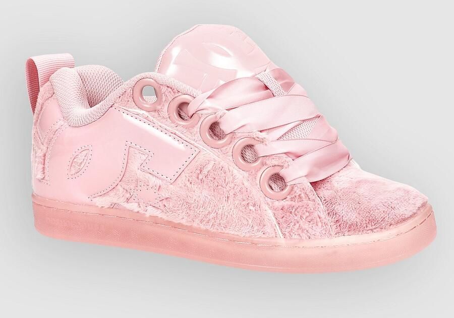 DC Shoes Court Graffik Puff Dames Roze Schoenen