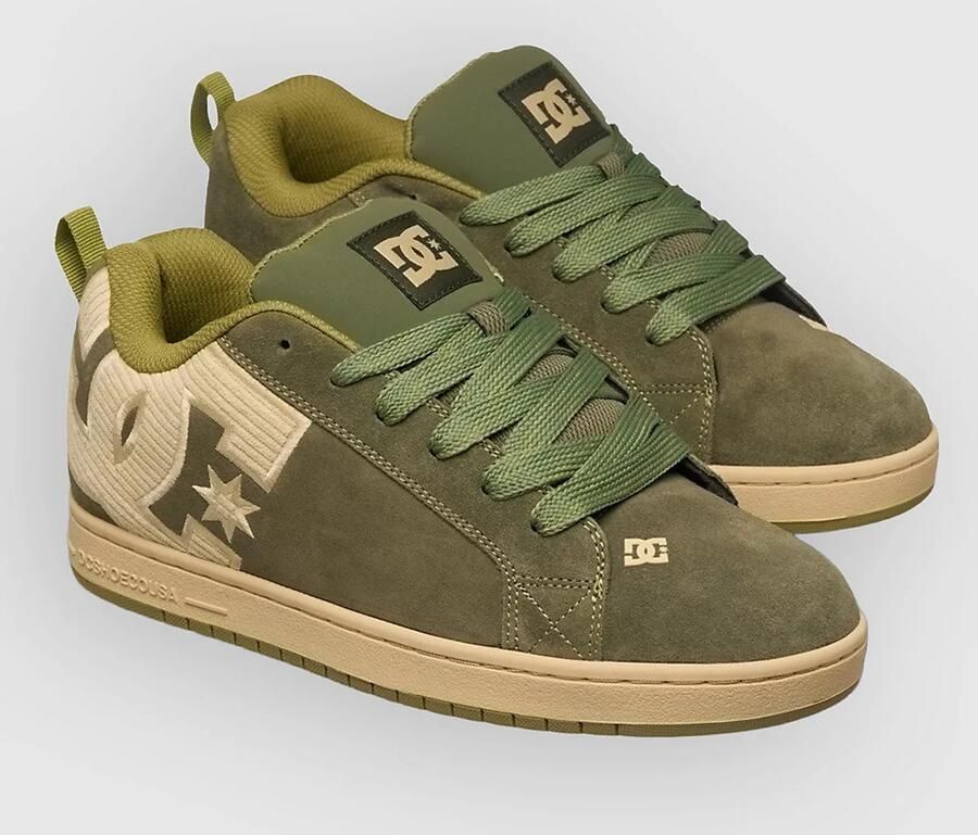 DC Court Graffik Skate Schoenen groen