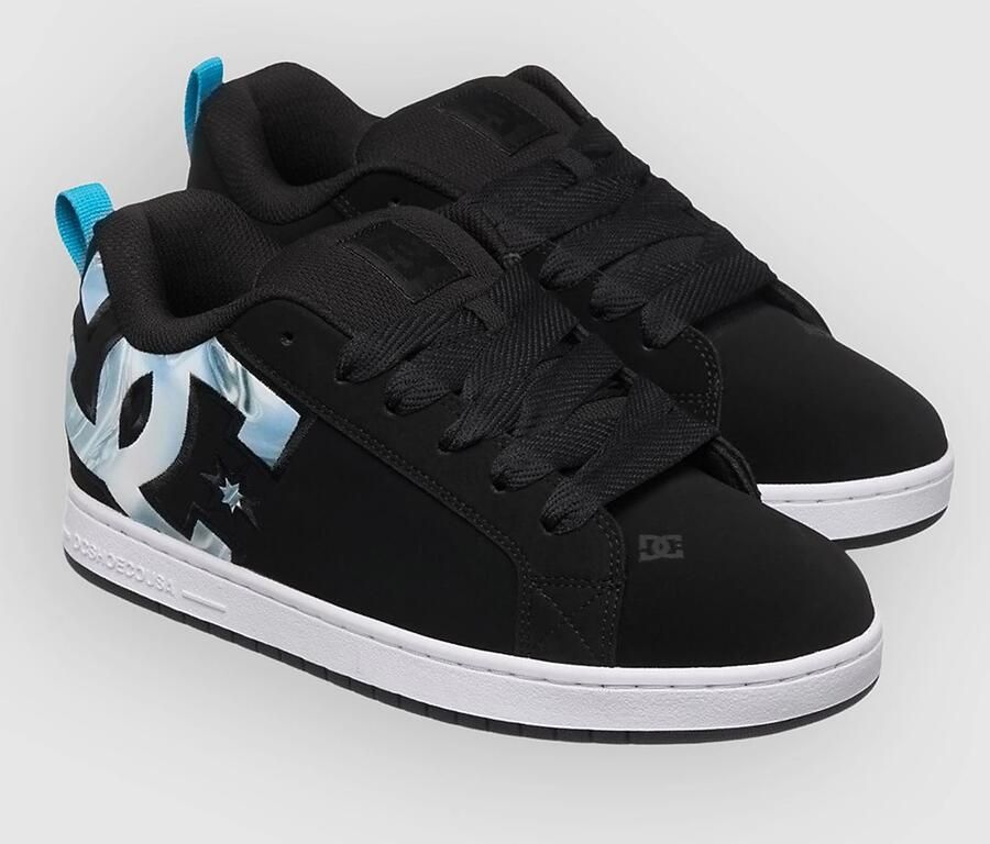 DC Court Graffik Skate Schoenen zwart