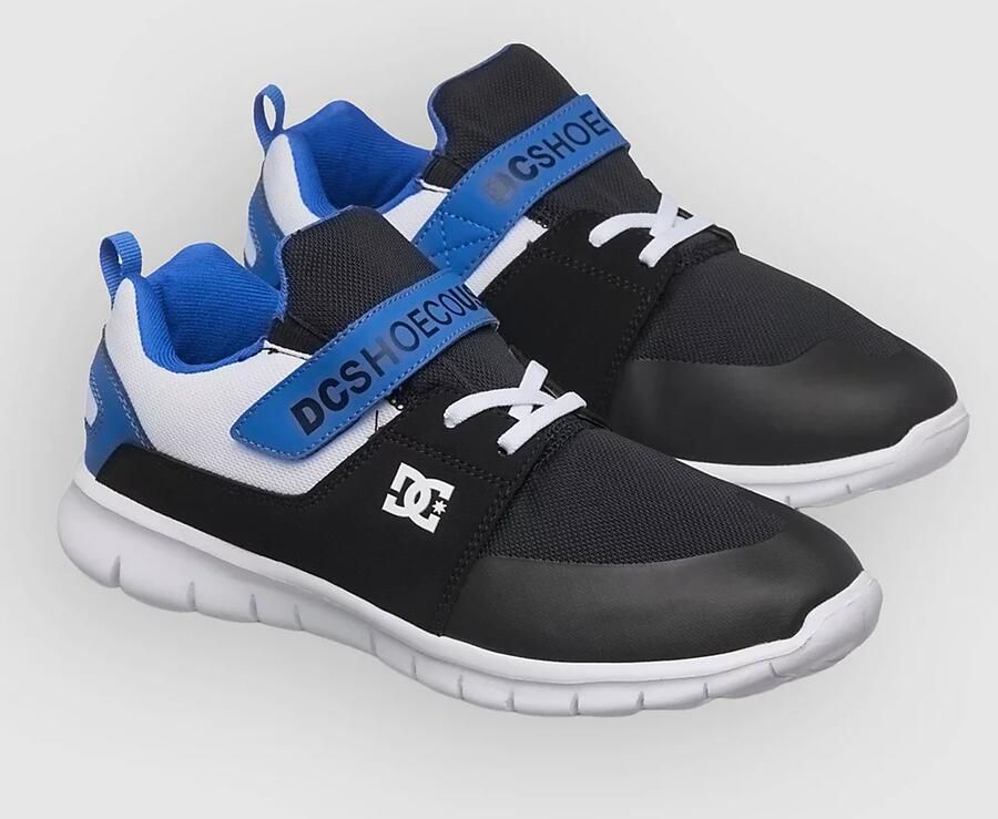 DC Heathrow Prestige Ev Kids Sneakers zwart