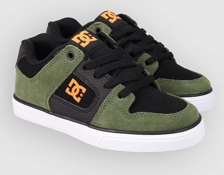 DC Pure Kids Skateschoenen groen