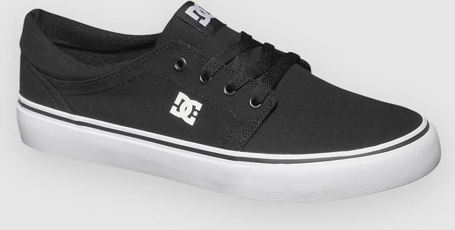 DC Shoes Zwart Witte Skate Schoenen voor Mannen Black Heren - Foto 6