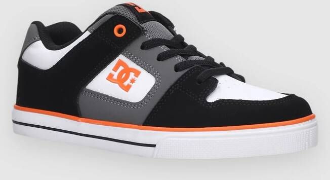 DC Pure Elastic Kids Skate Schoenen grijs
