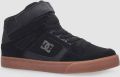 DC Shoes Pure High-Top EV Leren Hoge Schoenen voor Kinderen - Zwart