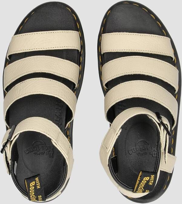 Dr. Martens Beige Sandaal van Textuurleer met Verstelbare Enkelband Beige Dames - Foto 19