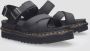 Dr. Martens Stijlvolle Platte Sandalen voor Vrouwen Black Dames - Thumbnail 4