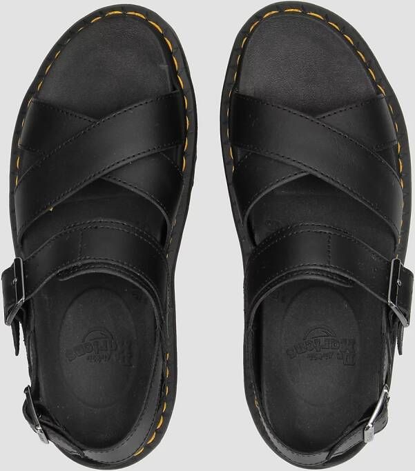 Dr. Martens Stijlvolle Platte Sandalen voor Vrouwen Black Dames - Foto 6