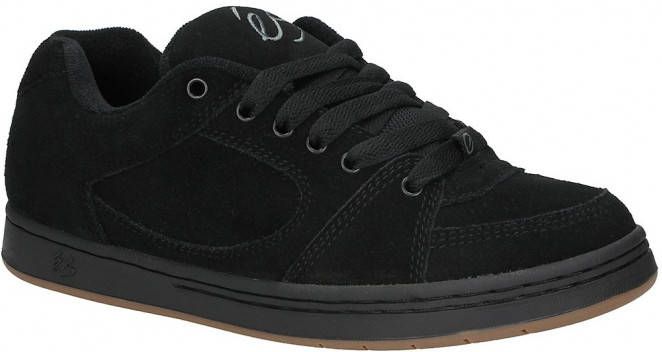 ES Zwarte Skate Schoenen met Elastische Band Black Heren - Foto 3