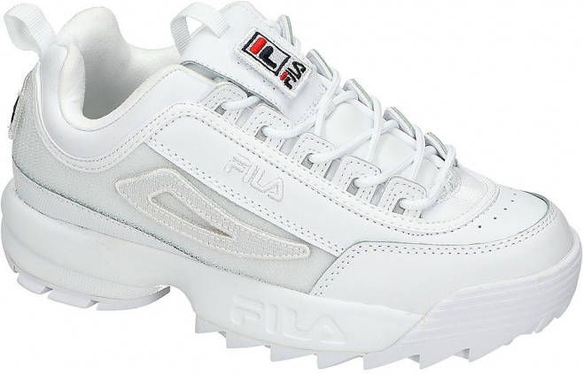 Fila Disruptor II Patches Sneakers wit
