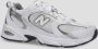 New Balance 2022 Bianco Argento 530 Sneakers White Heren - Thumbnail 4