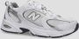 New Balance 2022 Bianco Argento 530 Sneakers White - Thumbnail 4