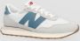 New Balance Suede en Nylon Sneakers White Heren - Thumbnail 3