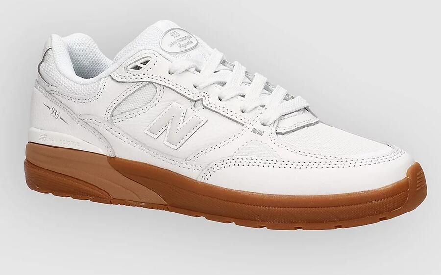New Balance Numeric 933 Skate Schoenen wit