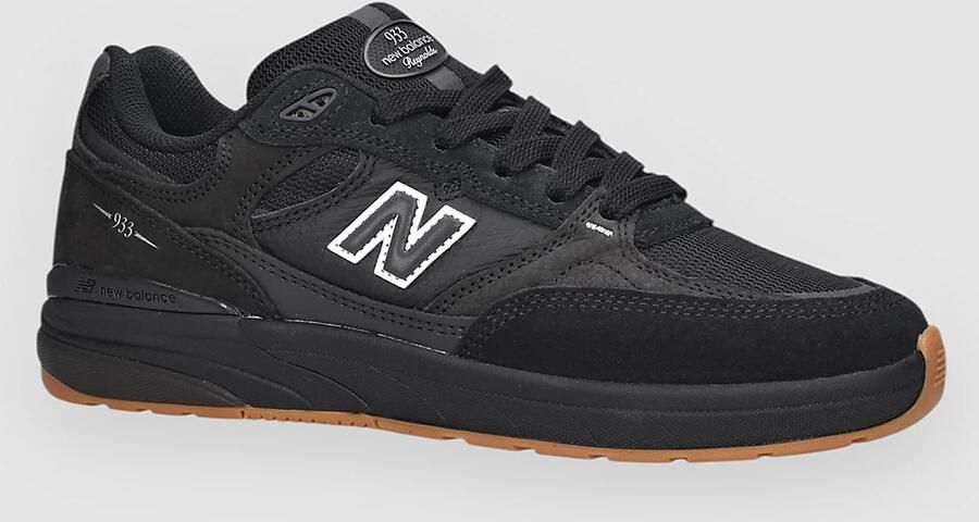 New Balance Numeric 933 Skate Schoenen zwart