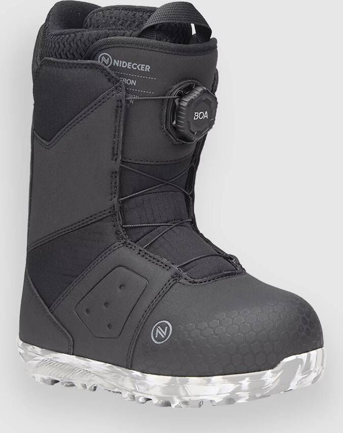 Nidecker Micron 2024 Kids Snowboard Schoenen zwart