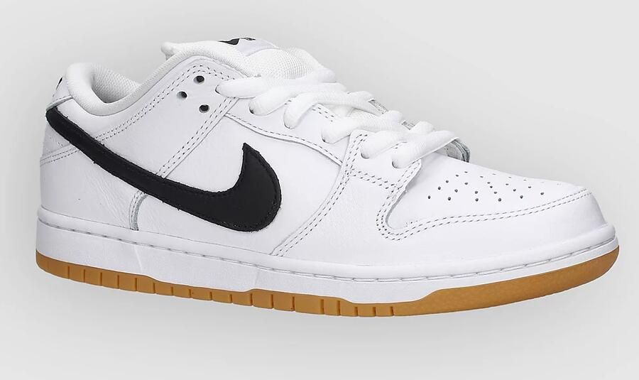 Nike SB Dunk Low Pro Iso Skate Schoenen wit - Foto 3