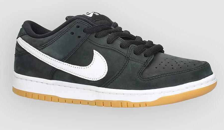 Nike Limited Edition Zwarte Gum Dunk Low Pro Sneakers - Foto 4