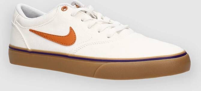 Nike SB Chron 2 Canvas Skateschoenen wit