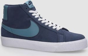 Nike Zoom Blazer Mid Skate Shoes blauw