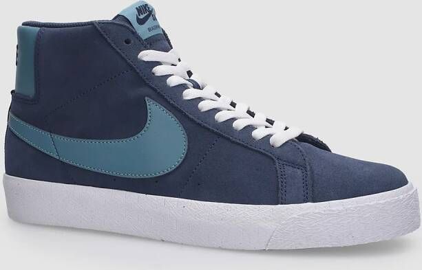 Nike Zoom Blazer Mid Skateschoenen blauw