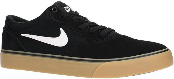 Nike SB Chron 2 Skateschoen Black Black Gum Light Brown White Heren