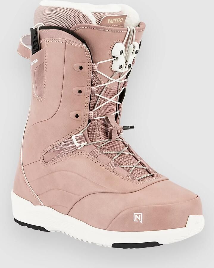 Nitro Crown TLS 2026 Snowboard Schoenen roze