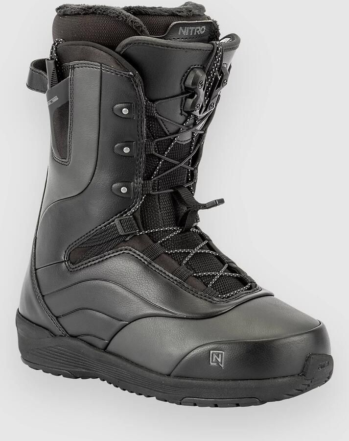 Nitro Crown TLS 2026 Snowboard Schoenen zwart