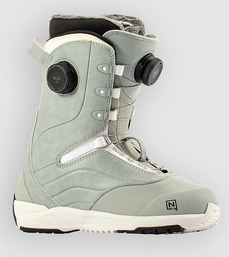 Nitro Crown BOA 2027 Snowboard Schoenen grijs