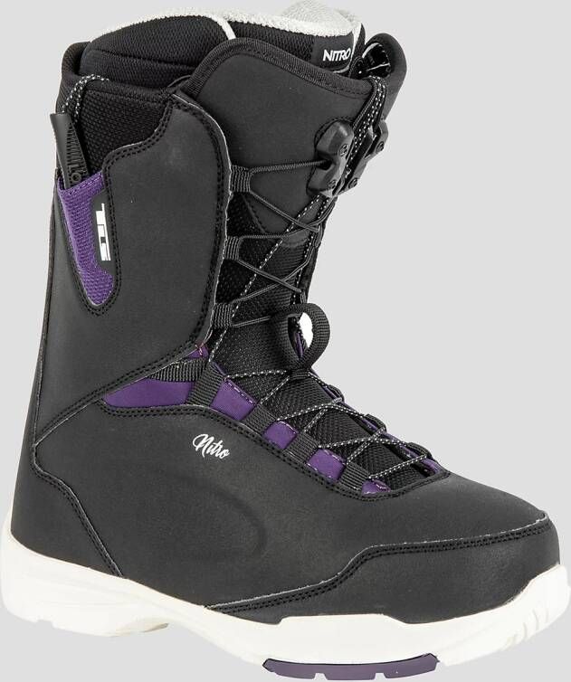 Nitro Scala TLS 2025 Snowboard schoenen zwart