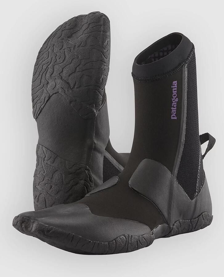 Patagonia Regulator 3mm Split Toe Surf Schoenen zwart