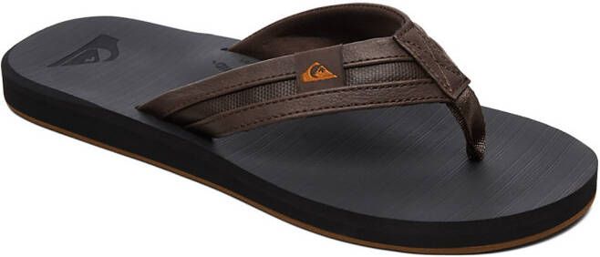 Quiksilver Carver Squish Heren Teenslipper Aqyl100886-xckc Kleur Bruin