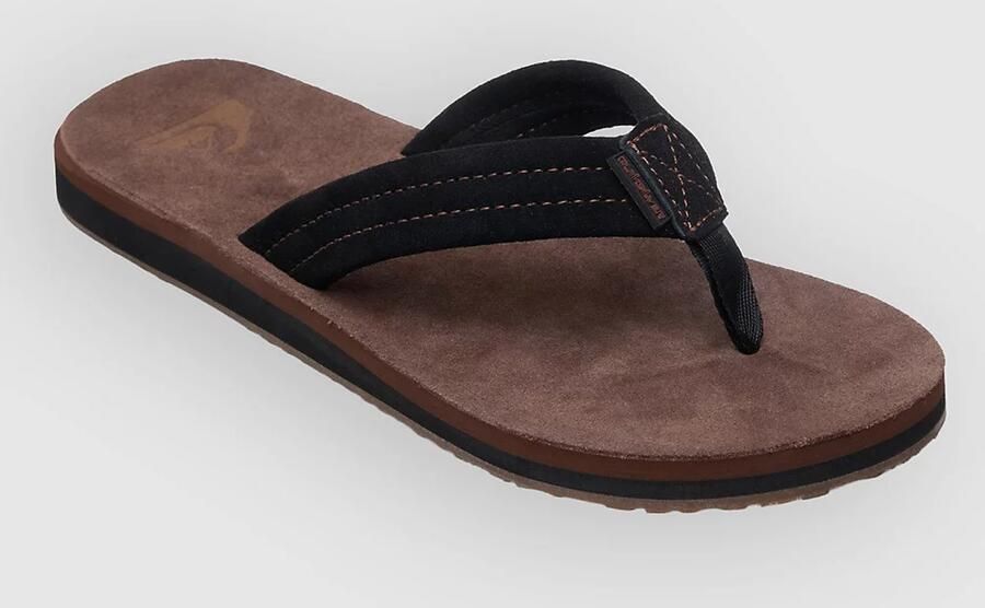 Quiksilver Carver Suede 26 Plus Sandalen zwart bruin - Foto 2