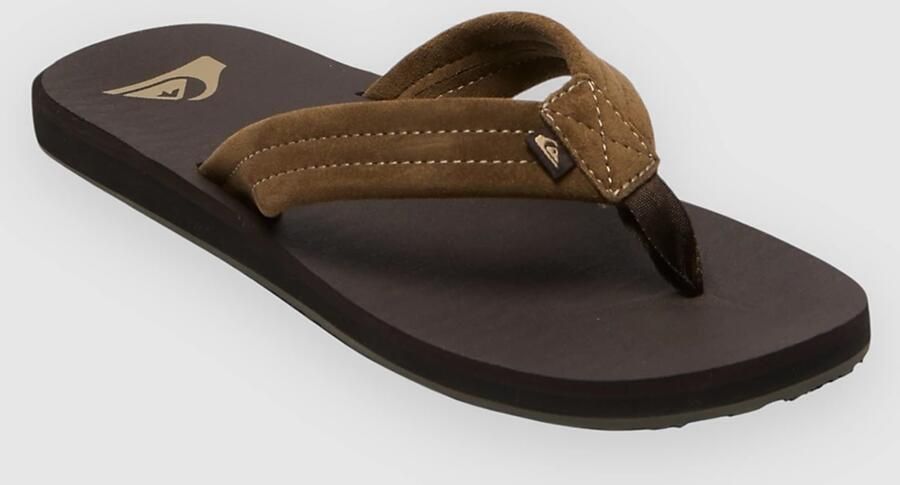 Quiksilver Carver Suede Core Sandalen zwart bruin - Foto 3