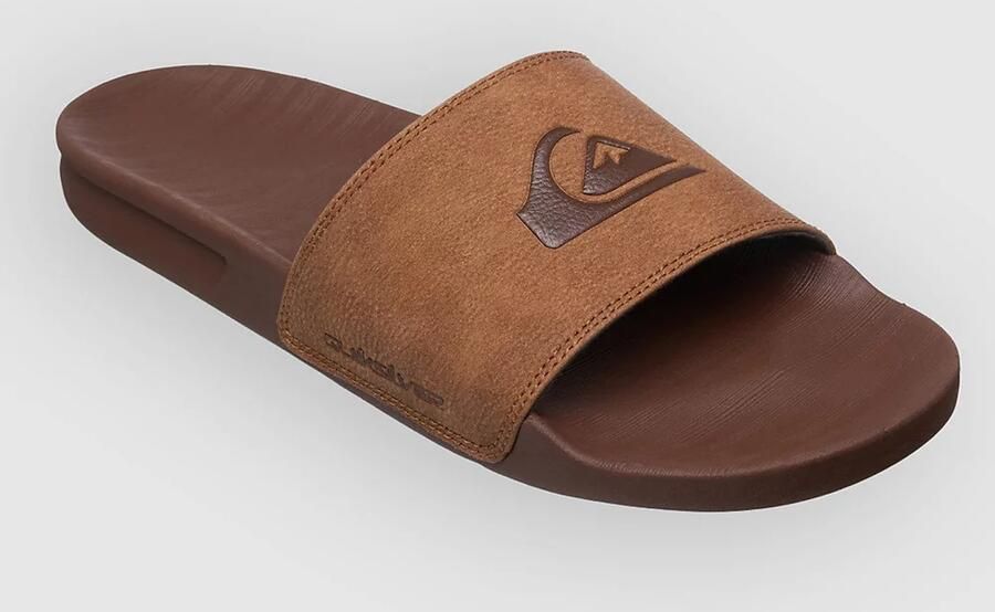 Quiksilver Rivi Nubuck Slide Sandalen bruin