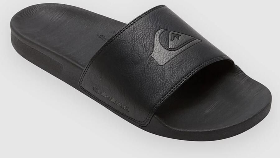Quiksilver Rivi Nubuck Slide Sandalen zwart