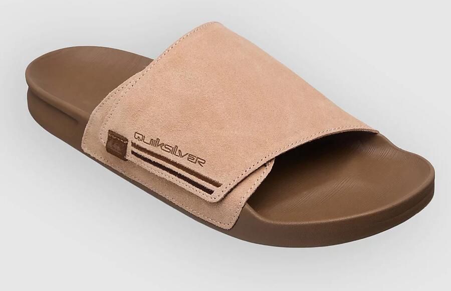 Quiksilver Rivi Suede Sandalen bruin beige - Foto 2