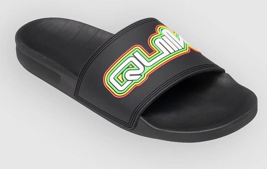 Quiksilver Rivi Wordmark Slide II Sandalen zwart - Foto 2