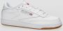 Reebok Club C 85 white light grey gum Wit Leer Lage sneakers Dames - Thumbnail 4