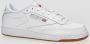 Reebok Club C 85 white light grey gum Wit Leer Lage sneakers Dames - Thumbnail 6