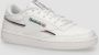 Reebok CLUB C 85 VEGAN Wit Leerlook Lage sneakers Dames - Thumbnail 4