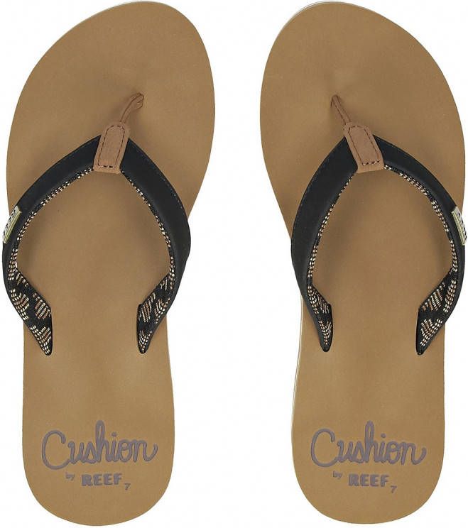 Reef Slippers Cushion Sands RF0A3YOWBTA Zwart Bruin - Foto 10