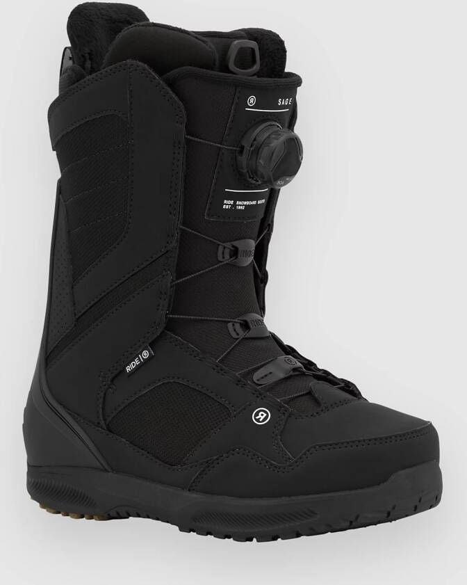 Ride Sage 2026 Snowboard Schoenen zwart