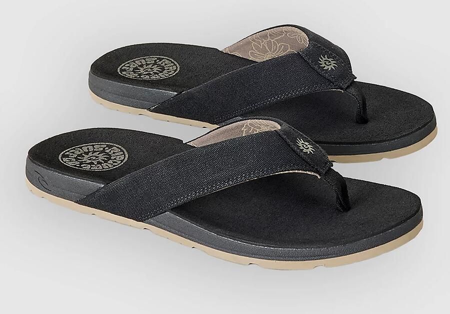 Rip Curl Pacific Rinse Bloom Open Toe Sandalen zwart