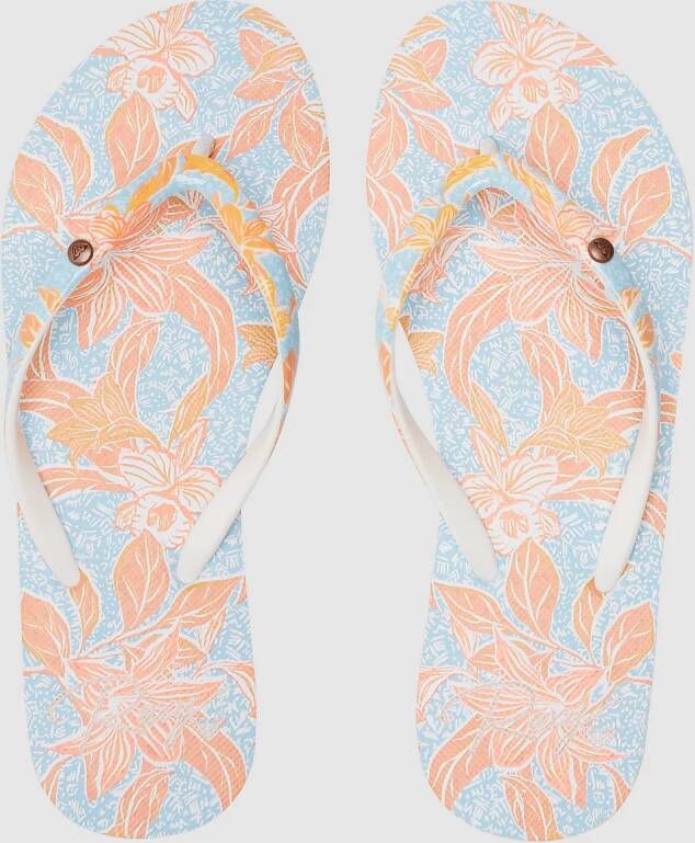 Roxy Portofino III Dames Slippers Blauw - Foto 2