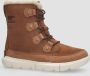 Sorel Explorer Ii Joan Faux Fur Wp Vachtlaarzen Warme Laarzen Dames Cognac + - Thumbnail 3