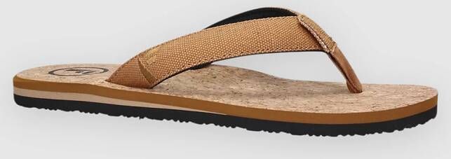 The Foamlife Mully Cork Sandalen zwart