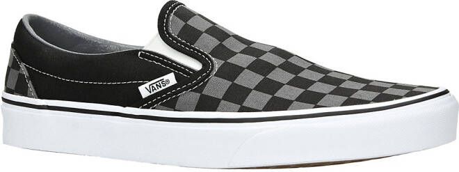 Vans Checkerboard Classic Slip-Ons zwart