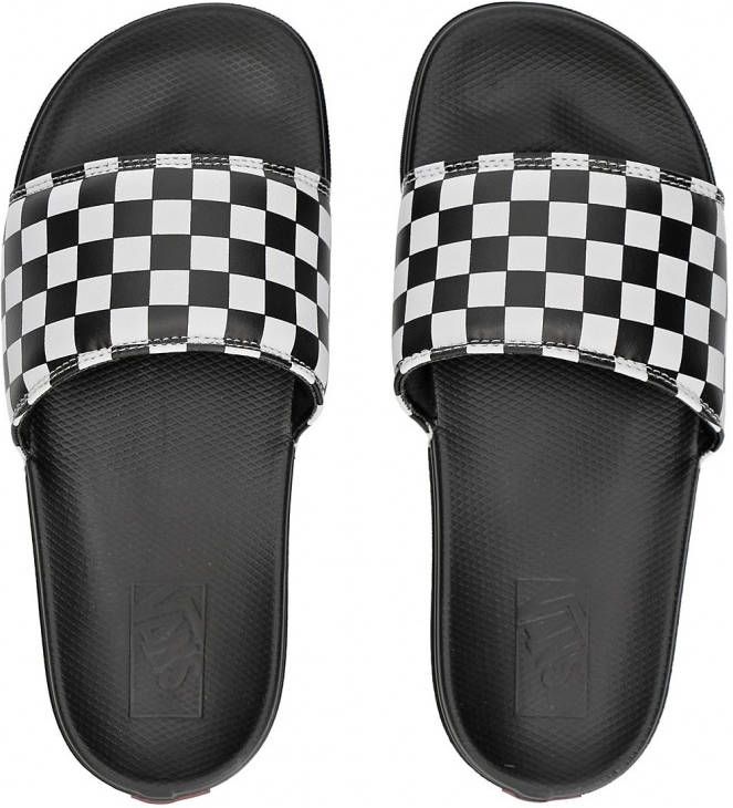 Vans Checkerboard La Costa Slide-On Sandalen zwart